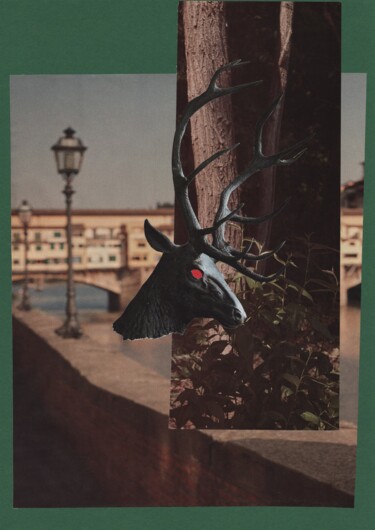 Collages intitolato "n° 3 - Odore" da Martelli, Opera d'arte originale, Collages