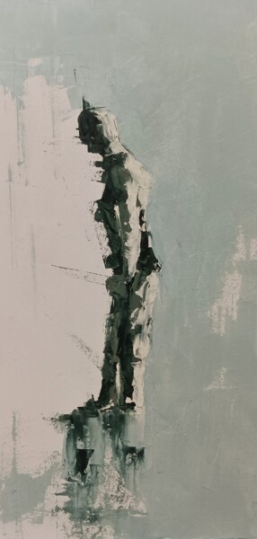 Pintura titulada "Abstract man,  figu…" por Marinko Šarić, Obra de arte original, Oleo