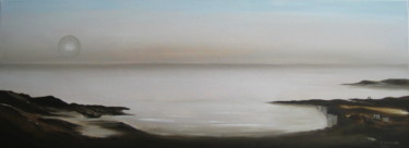 Peinture intitulée "" Terre d'ombre "" par Martial Dumoulin, Œuvre d'art originale, Huile Monté sur Châssis en bois