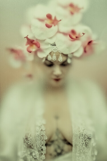 Photographie intitulée "Geisha" par Martial Rossignol, Œuvre d'art originale, Photographie numérique