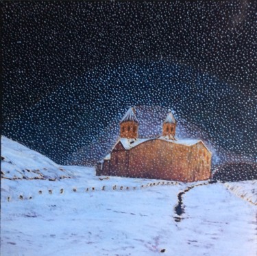 Painting titled "Beautiful Armenia" by Martin Ashkhatoev, Original Artwork, Acrylic