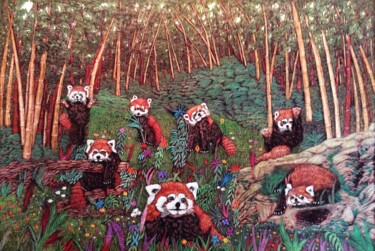 The Magnificent Seven Painting titled "The Magnificent Sev…" by Martin Ashkhatoev, Original Artwork, Acrylic