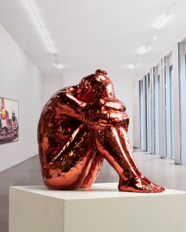 Escultura titulada "Big Act of Cluster…" por Martín Duque, Obra de arte original, Metales