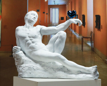 Escultura intitulada "The special creation" por Martín Duque, Obras de arte originais, Resina