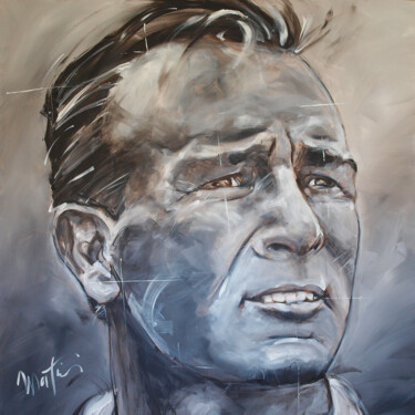 Arnold Palmer Peinture intitulée "Arnold Palmer" par Martin-Freville, Œuvre d'art originale, Acrylique Monté sur Châssis