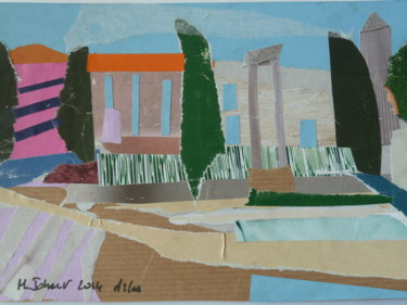 Pintura intitulada "En Arles" por Martin Jobert, Obras de arte originais