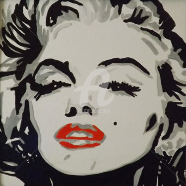 Pintura titulada "Marilyn" por Martin Pablo, Obra de arte original, Acrílico