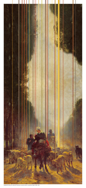 Printmaking titled "The Road to Market…" by Martín Sigwald, Original Artwork, Digital Print