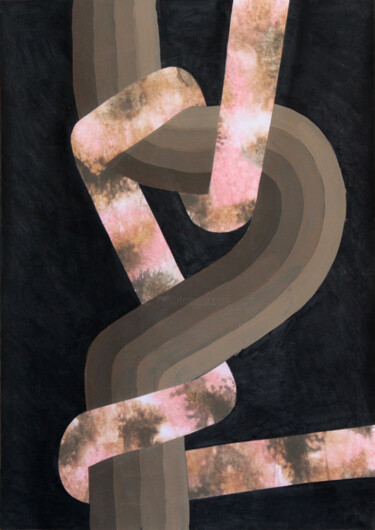 Collagen mit dem Titel "2023-07-21-2" von Martin Singer, Original-Kunstwerk, Collagen