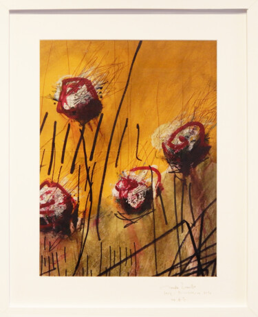 Pintura intitulada "Serie "Primavera".…" por Martin Zanollo, Obras de arte originais, Acrílico Montado em Painel de madeira