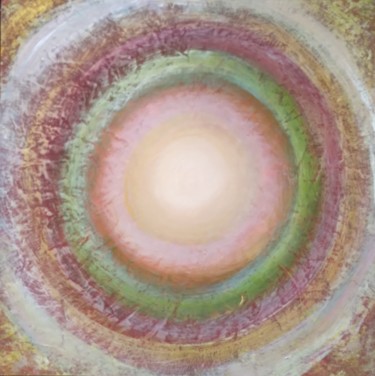 Painting titled "Light within" by Tinkabenka, Original Artwork, Acrylic