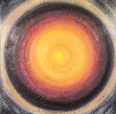 Painting titled "Light within" by Tinkabenka, Original Artwork, Acrylic