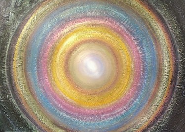 绘画 标题为“Vibration of colors” 由Tinkabenka, 原创艺术品, 丙烯
