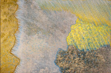 Pittura intitolato "The white eagle" da Martina Dupont, Opera d'arte originale, Acrilico Montato su Telaio per barella in le…