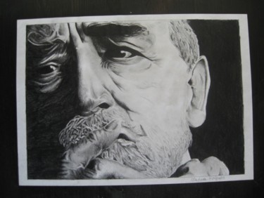 Drawing titled "Vittorio Gassman" by Martina Purificato, Original Artwork, Other
