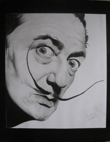 Disegno intitolato "Salvador Dali" da Martina Purificato, Opera d'arte originale, Altro