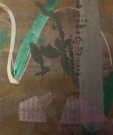 Отпечатки и Гравюры под названием "Running men" - Martina Trager, Подлинное произведение искусства, Шелкография