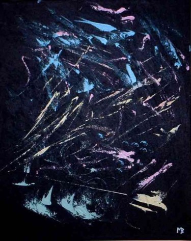 Pintura intitulada "Pastel" por Martin Boisvert, Obras de arte originais