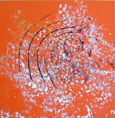 Painting titled "Phenomène cosmique" by Martin Boisvert, Original Artwork