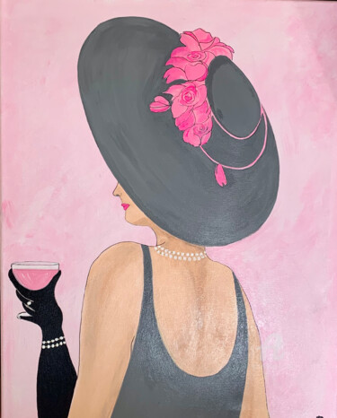 Peinture intitulée "femme 1" par Martine Chalet-Aspert, Œuvre d'art originale, Acrylique