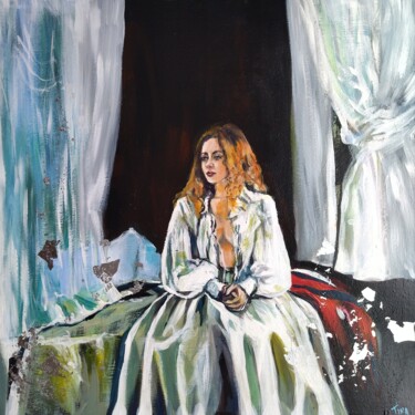 Картина под названием "Psyché" - Martine Banacer, Подлинное произведение искусства, Акрил