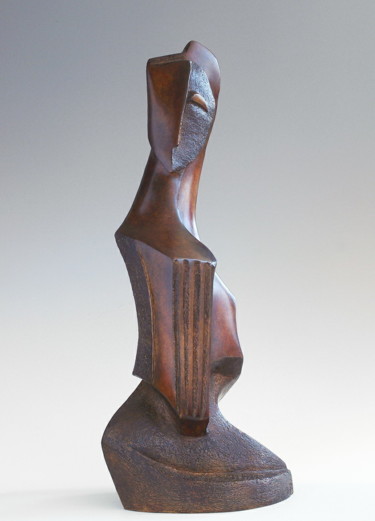 Sculpture intitulée ""La musique"" par Martine Camors, Œuvre d'art originale, Bronze