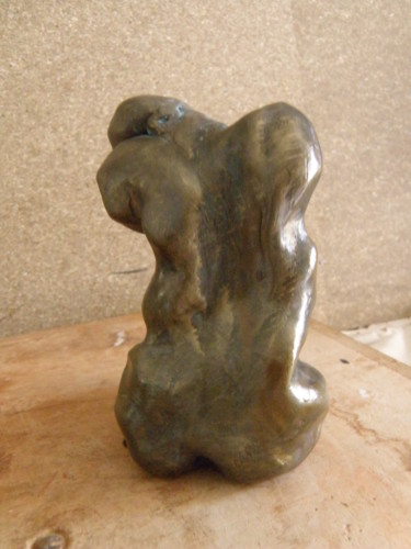 Sculpture intitulée "2014-sculptures-art…" par Martine Chaperon, Œuvre d'art originale, Terre cuite