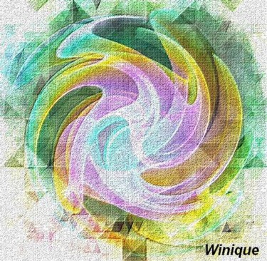 Arts numériques intitulée "NUMERIQUE 36" par Winique, Œuvre d'art originale