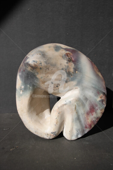 Escultura intitulada "univers marin 2" por Martine France Moreau, Obras de arte originais, Cerâmica