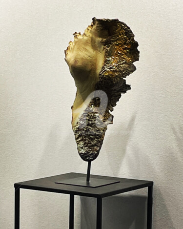 Скульптура под названием "Féminité 4" - Martine France Moreau, Подлинное произведение искусства, Глина