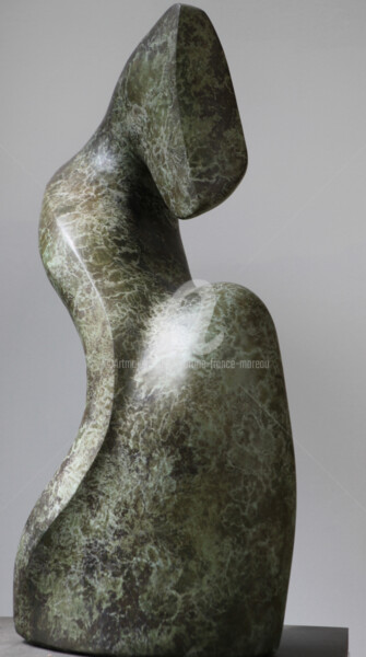 Sculpture titled "Danse" by Martine France Moreau, Original Artwork, Bronze