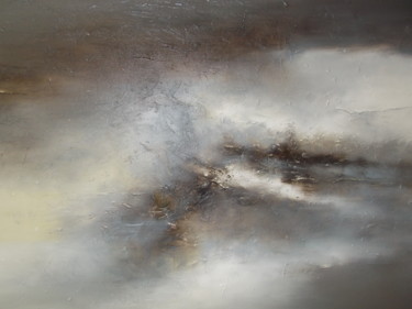 제목이 "Eloge à la brume"인 미술작품 Martine Moreau로, 원작, 기름