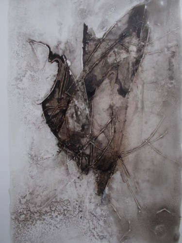 Dibujo titulada "Encre de chine ( N0…" por Martine Moreau, Obra de arte original, Tinta