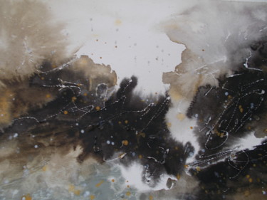 Peinture intitulée "Aquarelle - n 5" par Martine Moreau, Œuvre d'art originale, Aquarelle