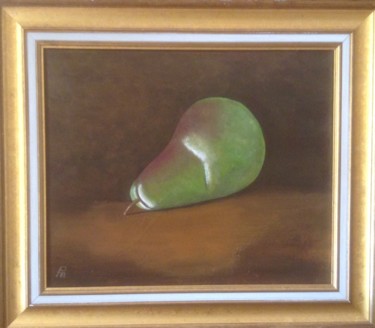 Painting titled "Nature morte" by Martine Ragot, Original Artwork, Acrylic Mounted on Wood Stretcher frame