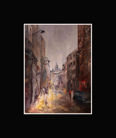 Painting titled "paris-montmartre.jpg" by Sanga, Original Artwork