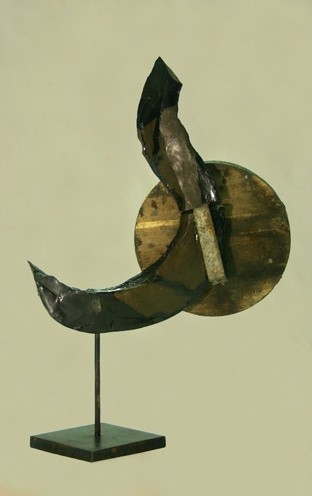 Sculpture intitulée "Cobra" par Martine Velasque, Œuvre d'art originale