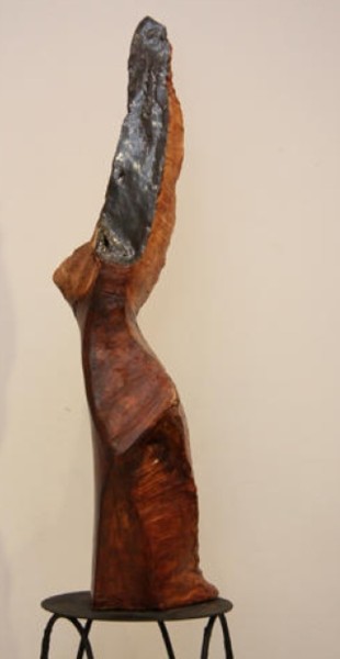 Sculpture intitulée "Oraison" par Martine Velasque, Œuvre d'art originale
