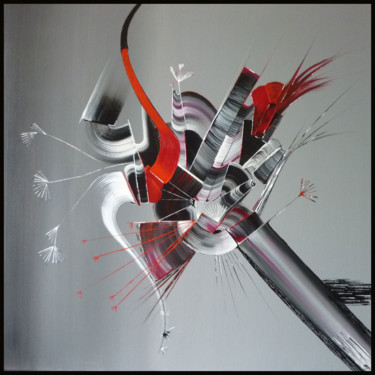 绘画 标题为“Peinture abstraite…” 由Martine Belfodil, 原创艺术品, 丙烯