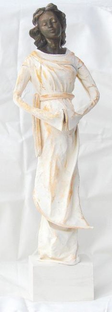 Sculpture intitulée "amina la sereine" par Sophine Sculptures, Œuvre d'art originale, Autre