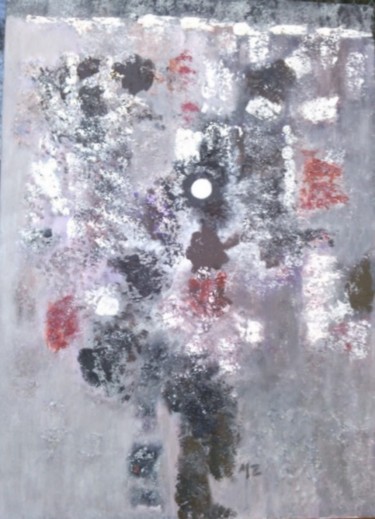 Malerei mit dem Titel "prison" von Martine Zendali, Original-Kunstwerk, Öl