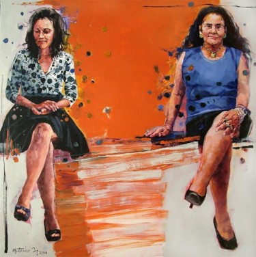 Malarstwo zatytułowany „#8 - Circumstance” autorstwa Martinho Dias, Oryginalna praca, Akryl
