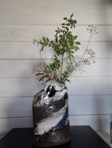 Vase zen Design intitulée "Vase zen" par Martins Marie Pascale, Œuvre d'art originale, Céramique