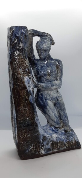 La vague Sculpture intitulée "La vague" par Martins Marie Pascale, Œuvre d'art originale, Céramique