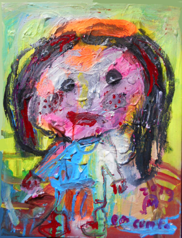 Painting titled "Little is Cool" by Martinus Sumbaji, Original Artwork, Acrylic