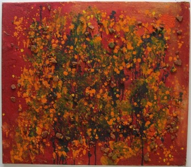 Pintura titulada "Naranjo en flor" por Martin Limarzi, Obra de arte original