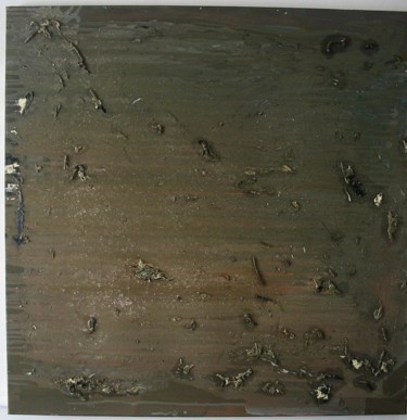Pintura titulada "La puerta de metal" por Martin Limarzi, Obra de arte original