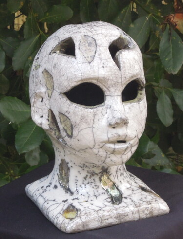 Sculpture intitulée "pensées 1" par Martis, Œuvre d'art originale, Céramique