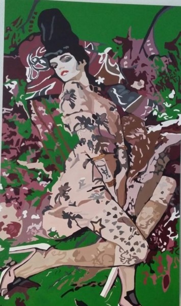 Картина под названием "Acrylic On Canvas" - Marta Loureiro, Подлинное произведение искусства, Акрил