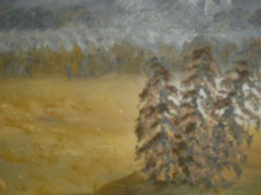 Peinture intitulée "la pleine.JPG" par Martin Laframboise, Œuvre d'art originale